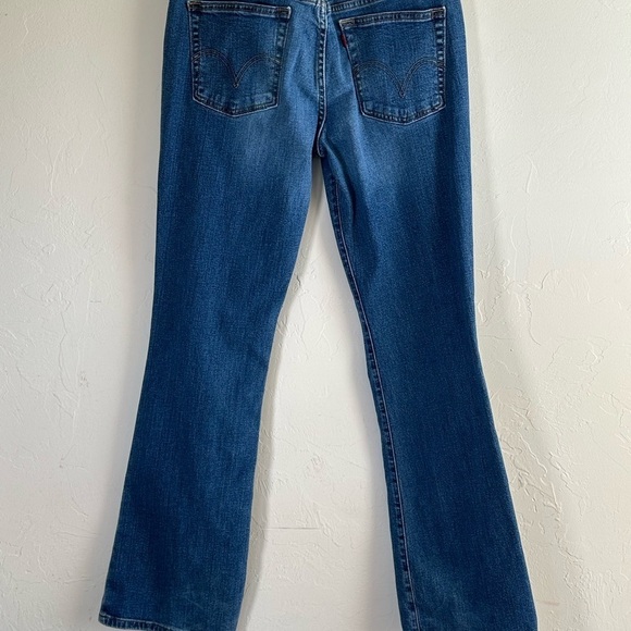 Levi’s 518 Super Low Boot Cut Medium Wash Jeans Sz 13 Juniors - Picture 8 of 11